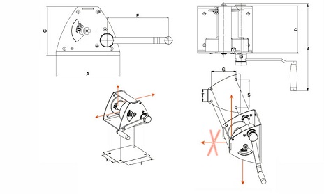 atec-serrage-levage Treuil manuel gamme GR