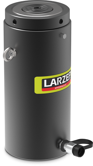 Vérin hydraulique simple effet avec contre-écrou Série STR/STC